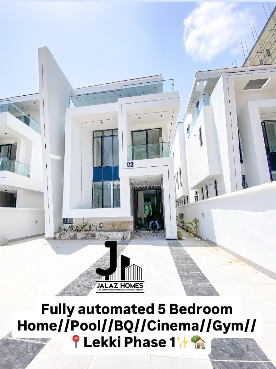 Contemporary 5 Bedroom Detached Duplex, Lekki, Lagos, House for Sale