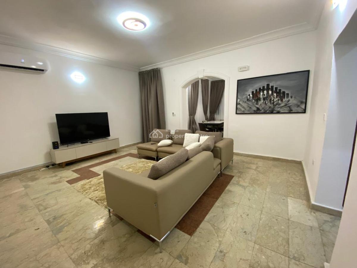 Luxurious 3 Bedroom Furnished Apartment,bq,cctv,gym, 24/7 Services, Aso Drive, Maitama, Maitama District, Abuja, Flat / Apartment for Rent