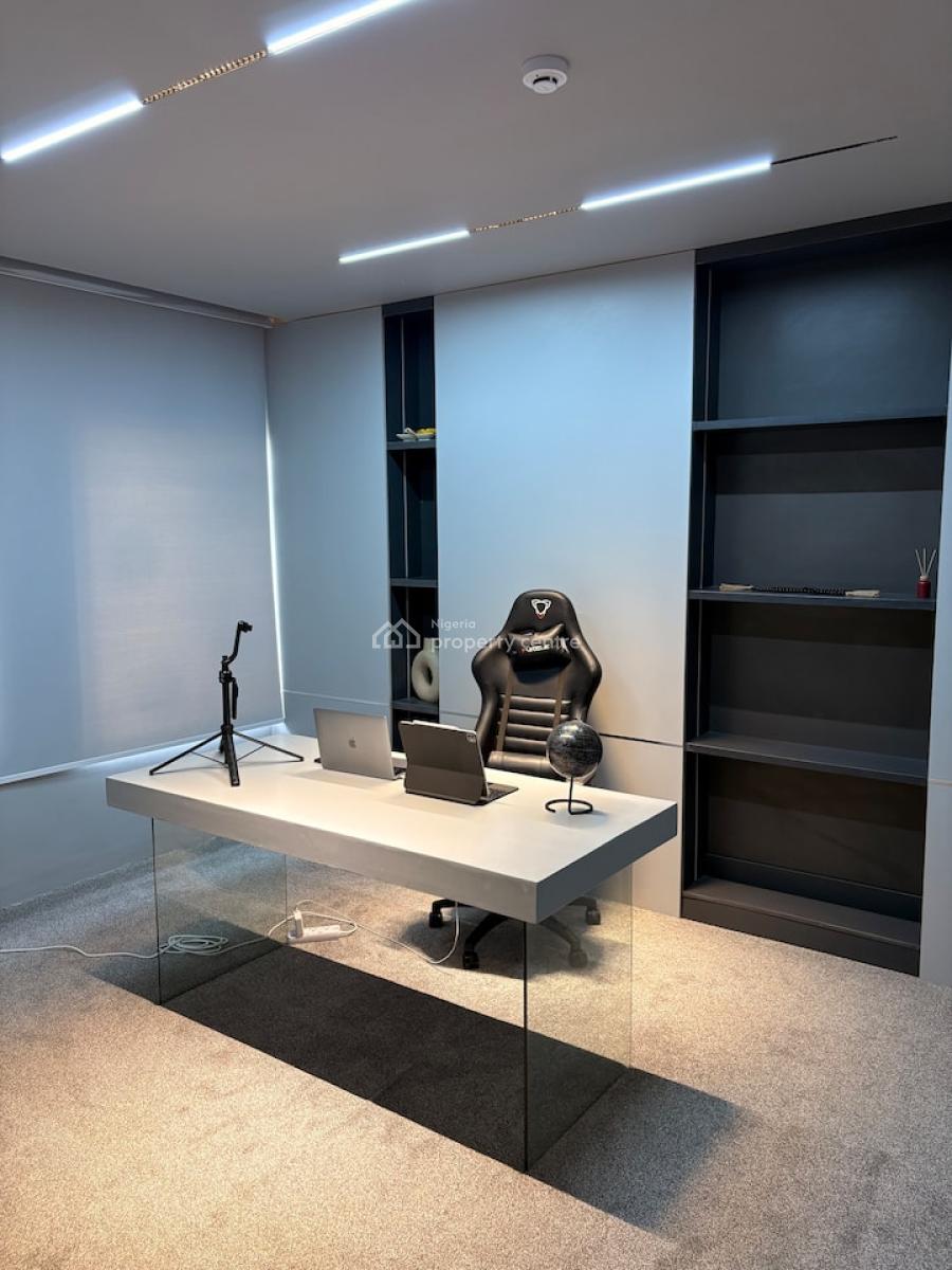 Luxury 2 Bedroom Apartment with a Spacious Dedicated Office., Off Lekki-ikate Spar Road Salem, Ikate, Lekki, Lagos, Flat / Apartment Short Let