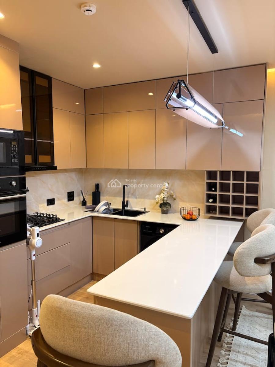 Luxury 2 Bedroom Apartment with a Spacious Dedicated Office., Off Lekki-ikate Spar Road Salem, Ikate, Lekki, Lagos, Flat / Apartment Short Let