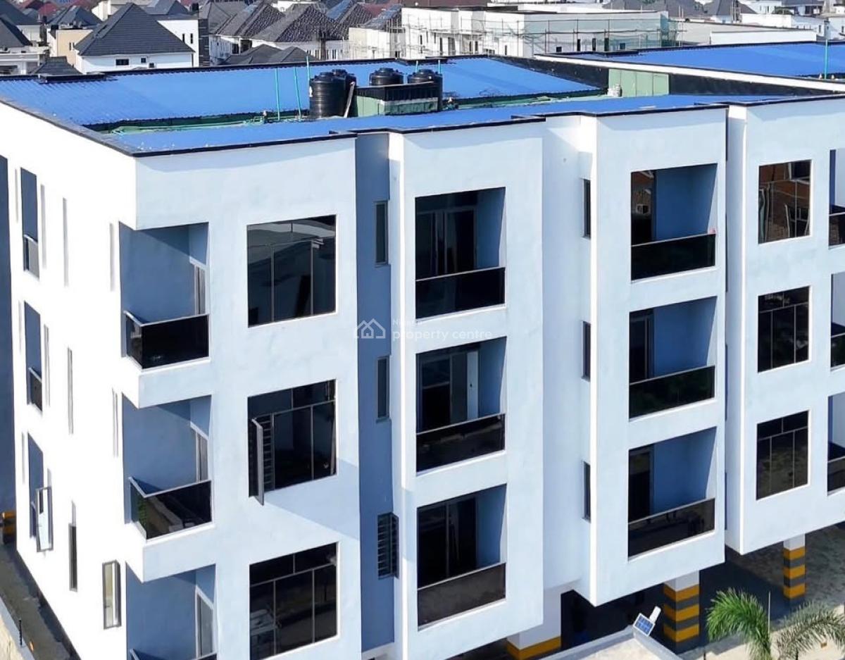 Serviced 2 Bedroom En-suite Flat with a Partly Open Fitted Kitchen, Co, Before Chevron Drive 2nd Toll Gate, Ologolo, Lekki, Lagos, Flat / Apartment for Rent