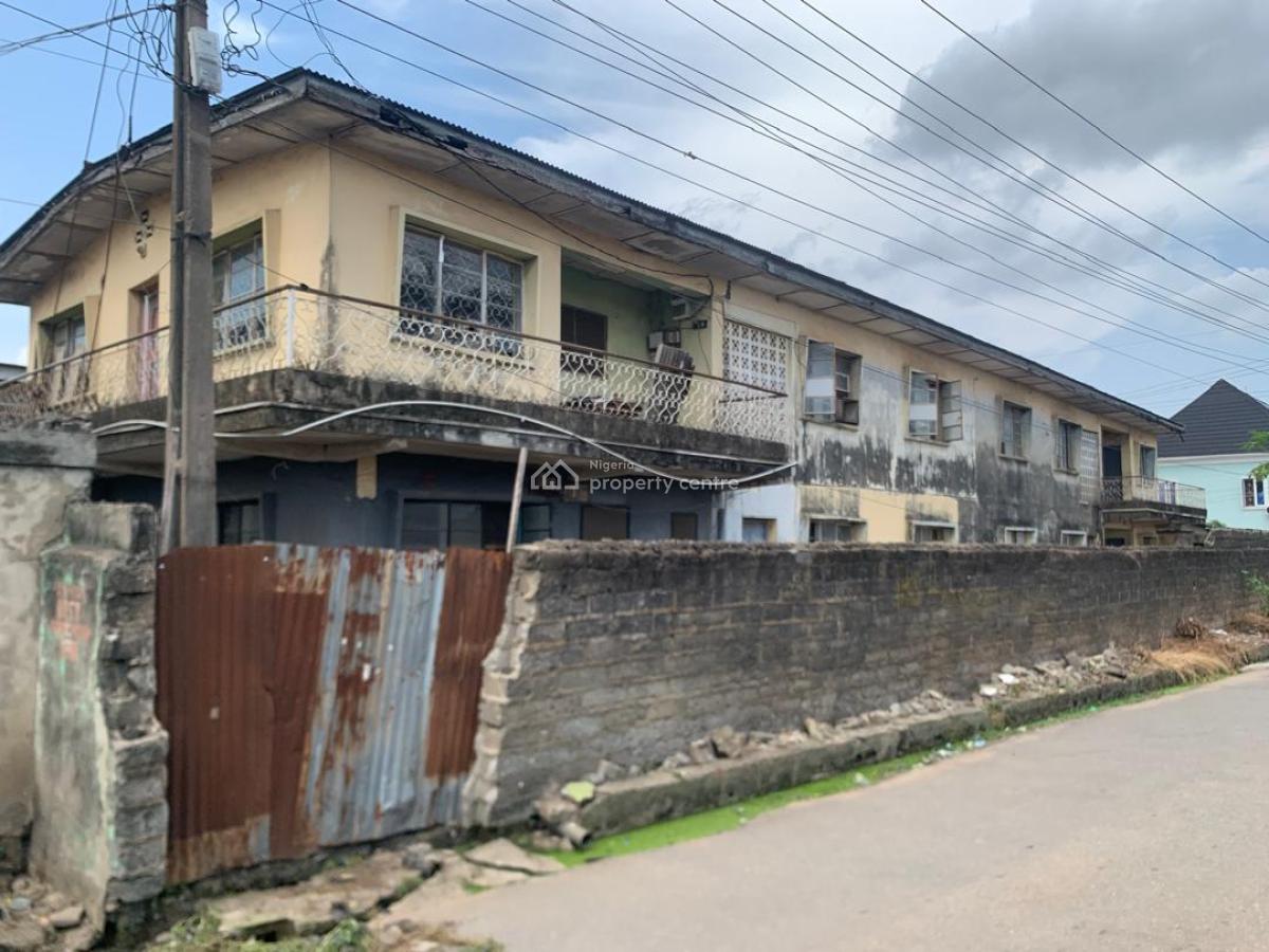 a Corner Piece Demolishable Storey Building Sitting in a Se, Surulere, Lagos, Block of Flats for Sale