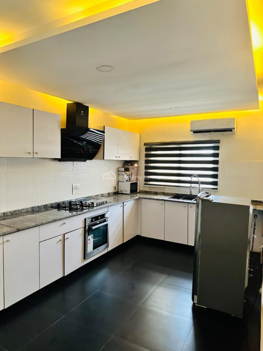 Beautifully Fully Furnished 3 Bedrooms Apartment with Swimming Pool, Off Ajose Adeogun, Victoria Island (vi), Lagos, Flat / Apartment for Rent