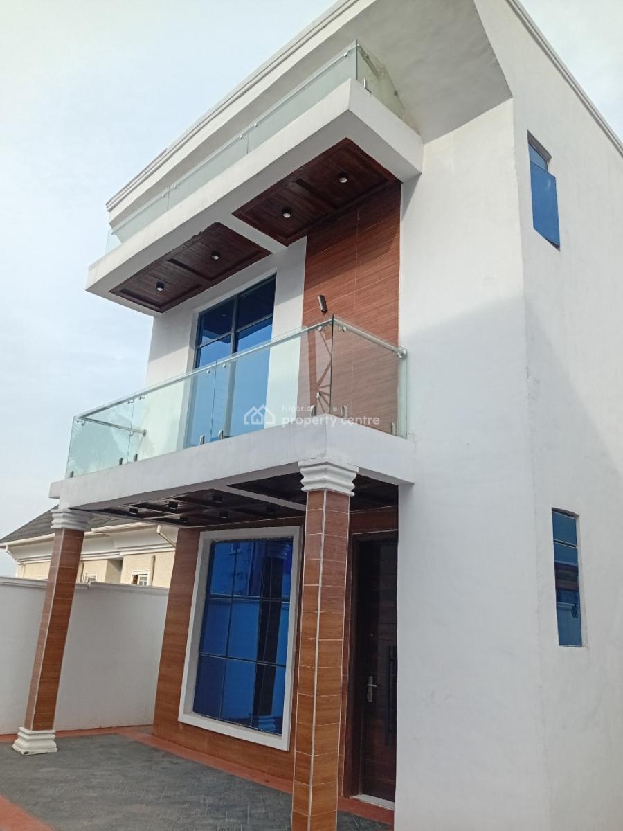 Newly Built 4bed with Bq Alamatu Estate Fagba, Alamatu Estate, Fagba, Agege, Lagos, Detached Duplex for Sale