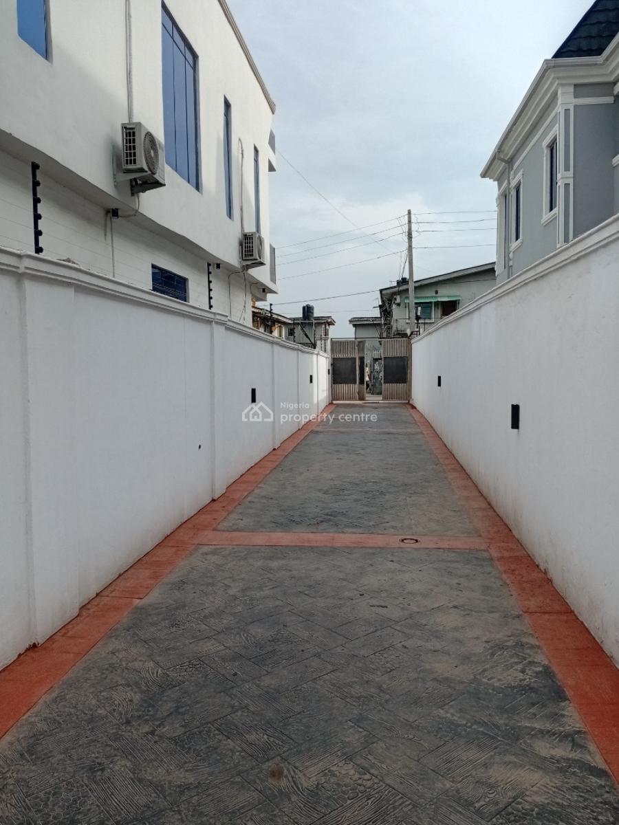 Newly Built 4bed with Bq Alamatu Estate Fagba, Alamatu Estate, Fagba, Agege, Lagos, Detached Duplex for Sale