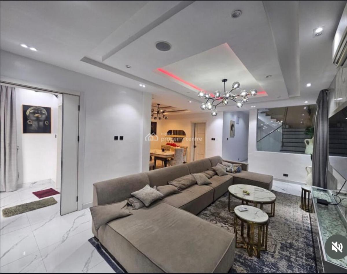 Fully Furnished 5bedroom Detached Duplex Wit Rooftop Terrace, Pool& Bq, 2nd Avenue, Ikoyi, Lagos, Detached Duplex for Rent