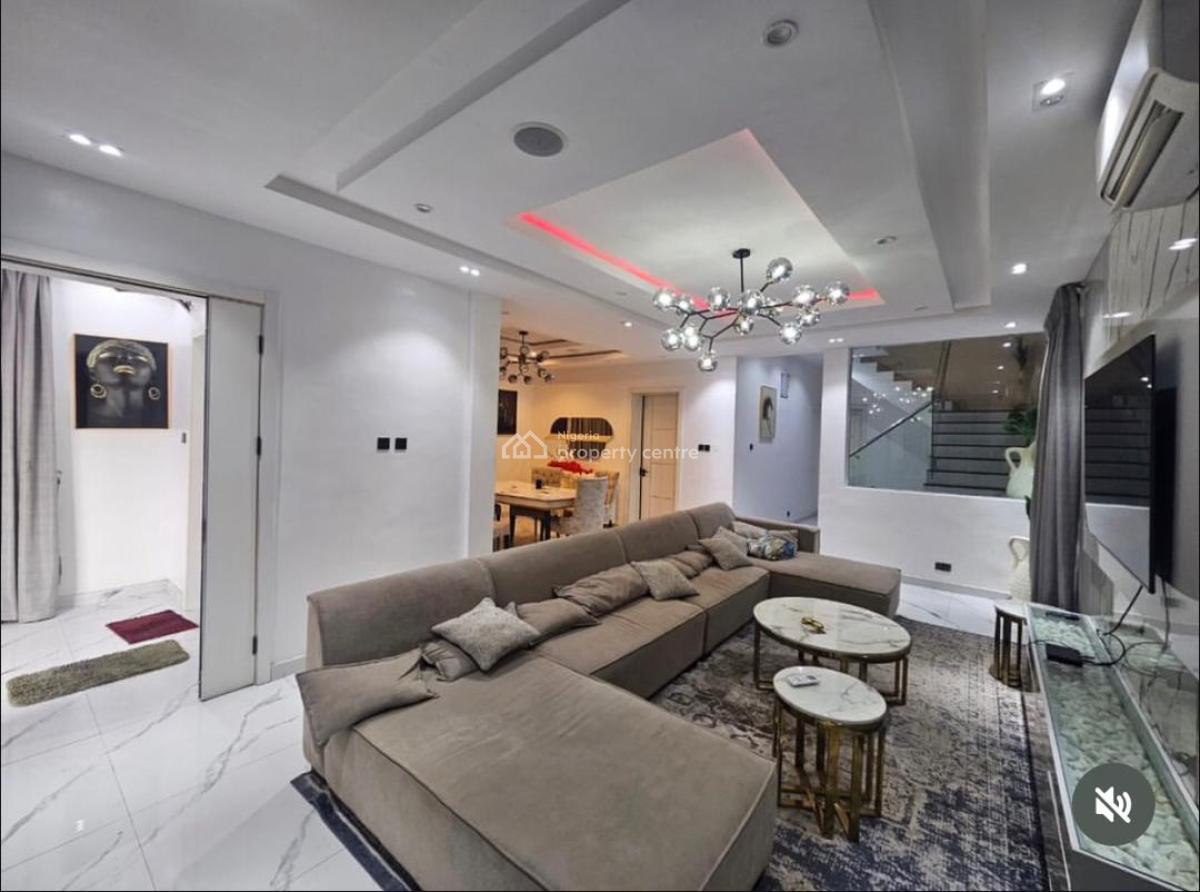 Fully Furnished 5bedroom Detached Duplex Wit Rooftop Terrace, Pool& Bq, 2nd Avenue, Ikoyi, Lagos, Detached Duplex for Rent