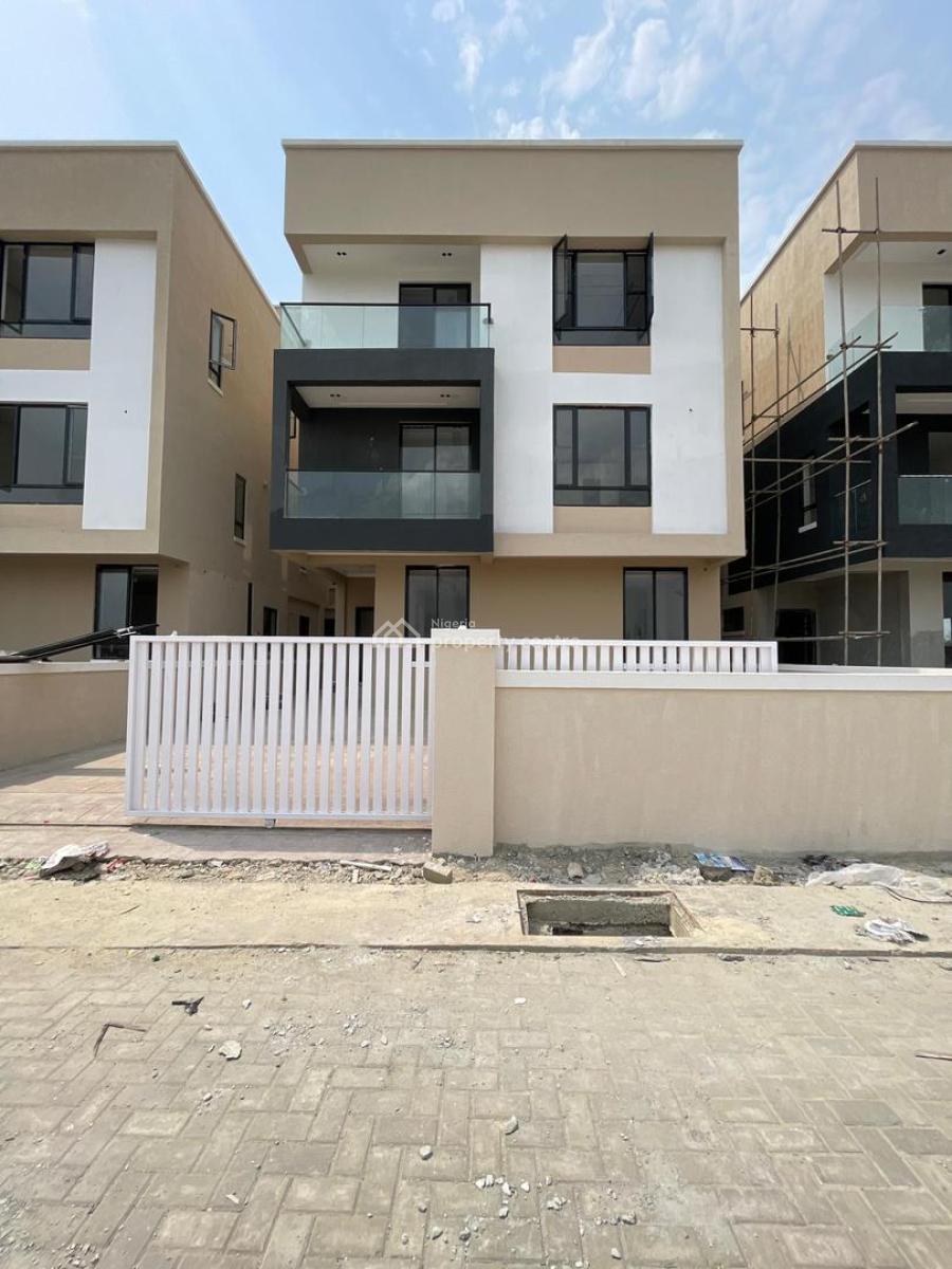 Fully Serviced Luxury 5 Bed Detached Duplex with  Bq*️, Osapa Lekki Lagos, Osapa, Lekki, Lagos, Detached Duplex for Sale