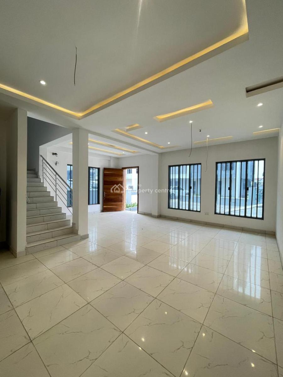 4 Bed Fully Serviced Semi Detached, Osapa Lekki Lagos, Osapa, Lekki, Lagos, Semi-detached Duplex for Sale