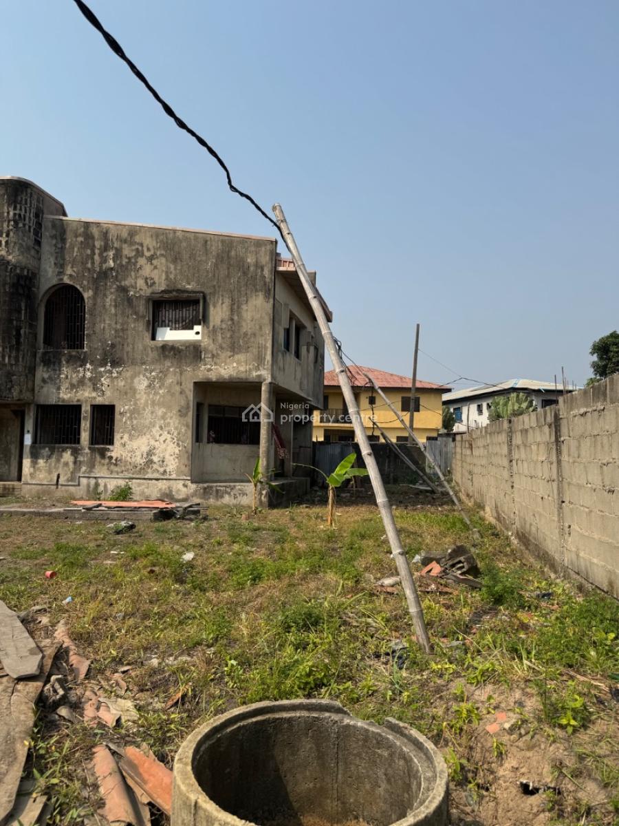 1,340sqm Property with Carcass Structure, Ajah, Lagos, Residential Land for Sale