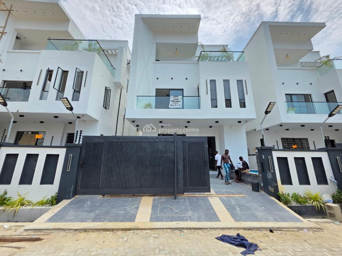 5 Bedroom Fully Detached Duplex with Bq Swimming Pool, Ikota, Lekki, Lagos, Detached Duplex for Sale