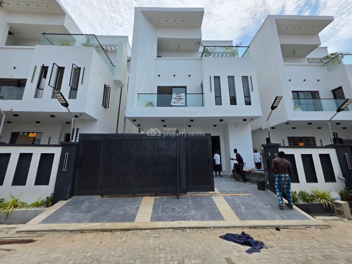 5 Bedroom Fully Detached Duplex with Bq Swimming Pool, Ikota, Lekki, Lagos, Detached Duplex for Sale