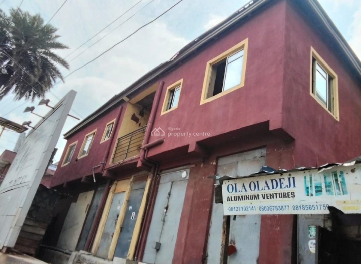 Commercial Building (250sqm) Up & Down (all Commercial Use), Facing Directly on Hebert Marculy Way Adekunle B/stop, Yaba, Adekunle, Yaba, Lagos, Commercial Property for Rent