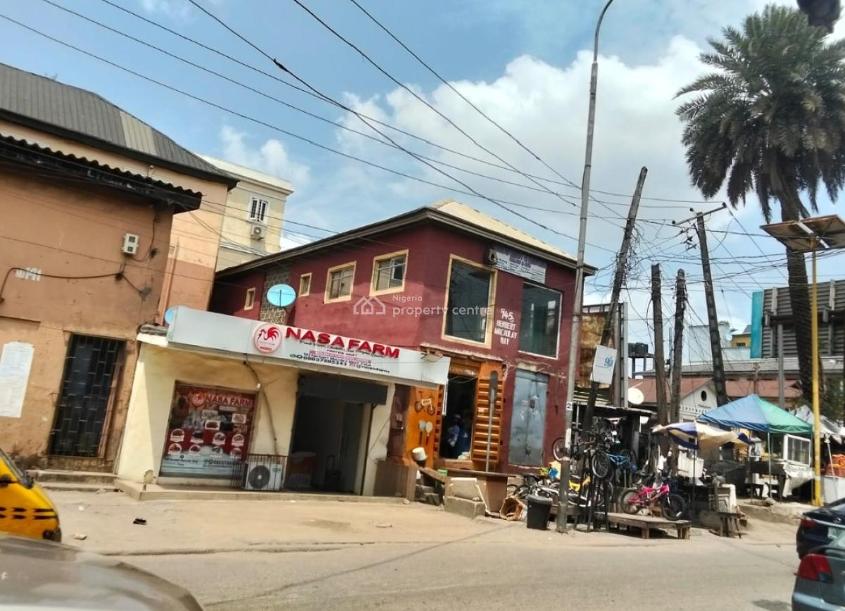 Commercial Building (250sqm) Up & Down (all Commercial Use), Facing Directly on Hebert Marculy Way Adekunle B/stop, Yaba, Adekunle, Yaba, Lagos, Commercial Property for Rent