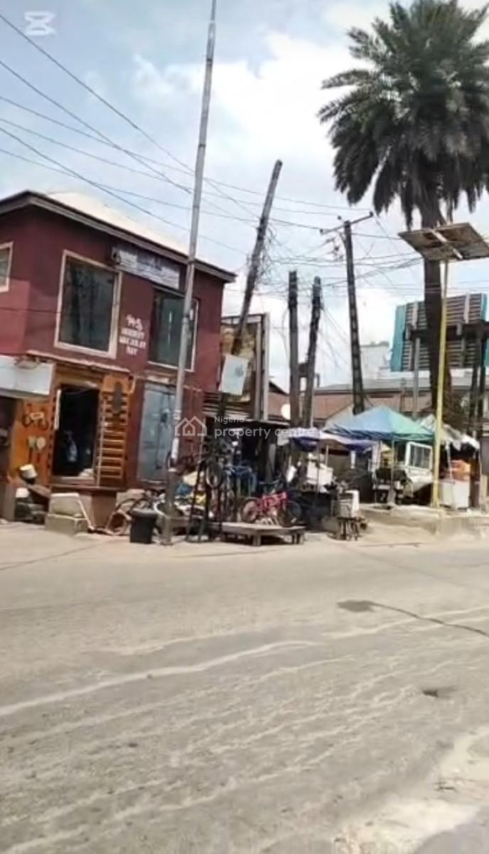 Commercial Building (250sqm) Up & Down (all Commercial Use), Facing Directly on Hebert Marculy Way Adekunle B/stop, Yaba, Adekunle, Yaba, Lagos, Commercial Property for Rent