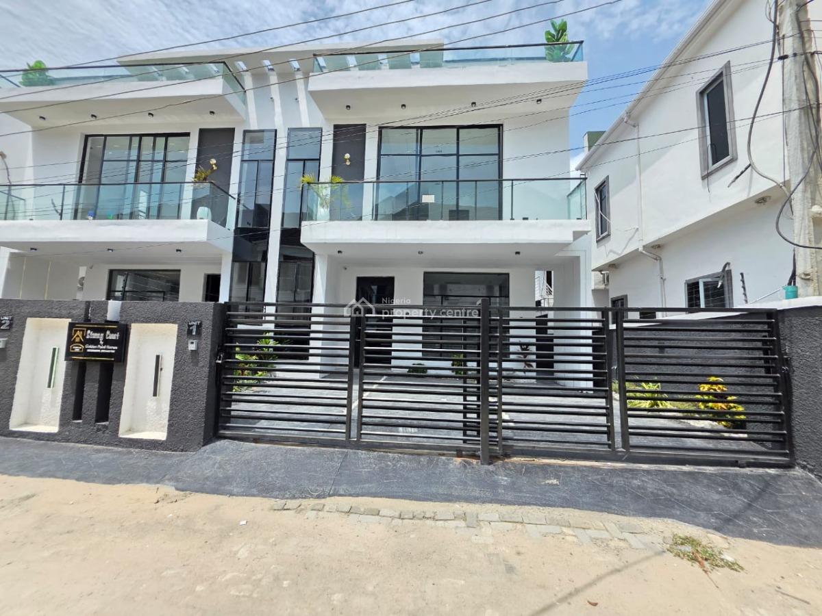 Luxury 4 Bedroom Semi Detached Duplex with Bq, Ikota, Lekki, Lagos, Semi-detached Duplex for Sale