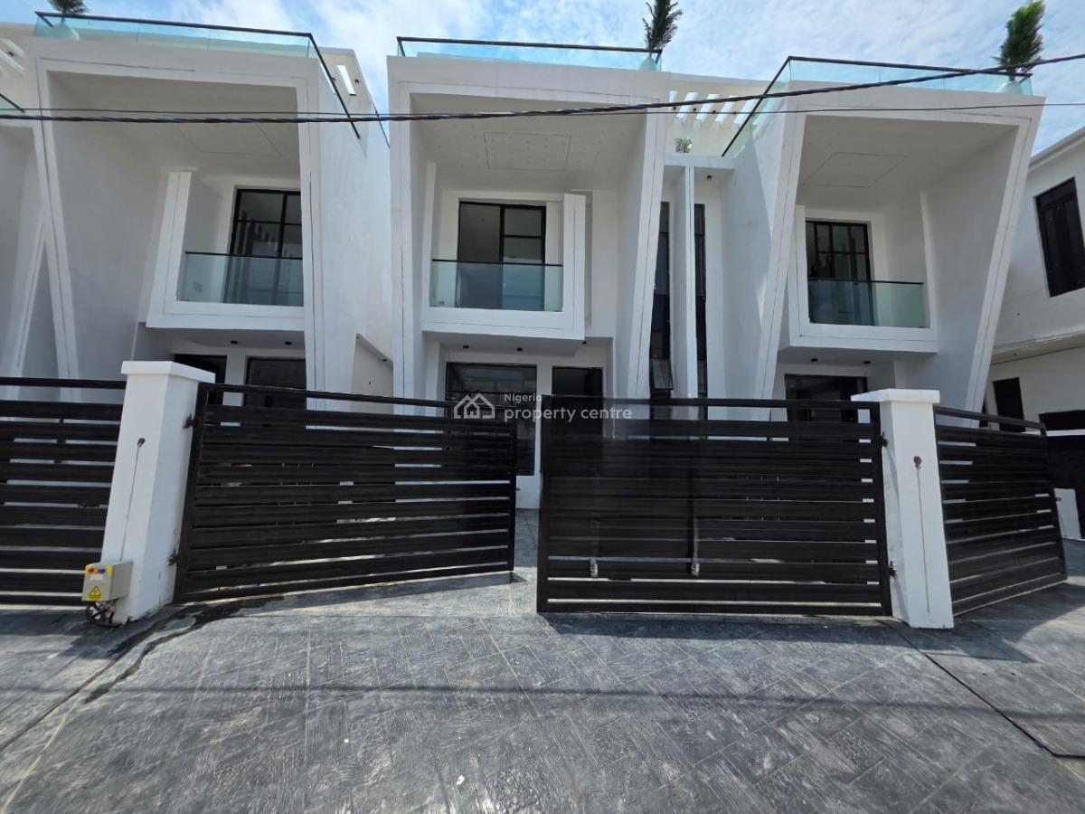 Luxury 4 Bedroom Semi Detached Duplex with Bq, Ikota, Lekki, Lagos, Semi-detached Duplex for Sale