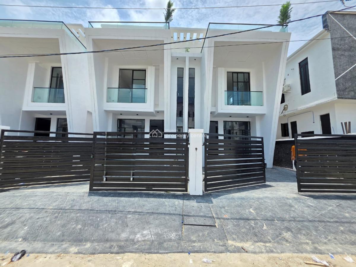 Luxury 4 Bedroom Semi Detached Duplex with Bq, Ikota, Lekki, Lagos, Semi-detached Duplex for Sale