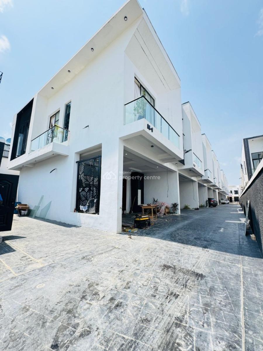 Exquisitely Newly Built 4 Bedroom Terrace Duplex, Ikota, Lekki, Lagos, Terraced Duplex for Sale