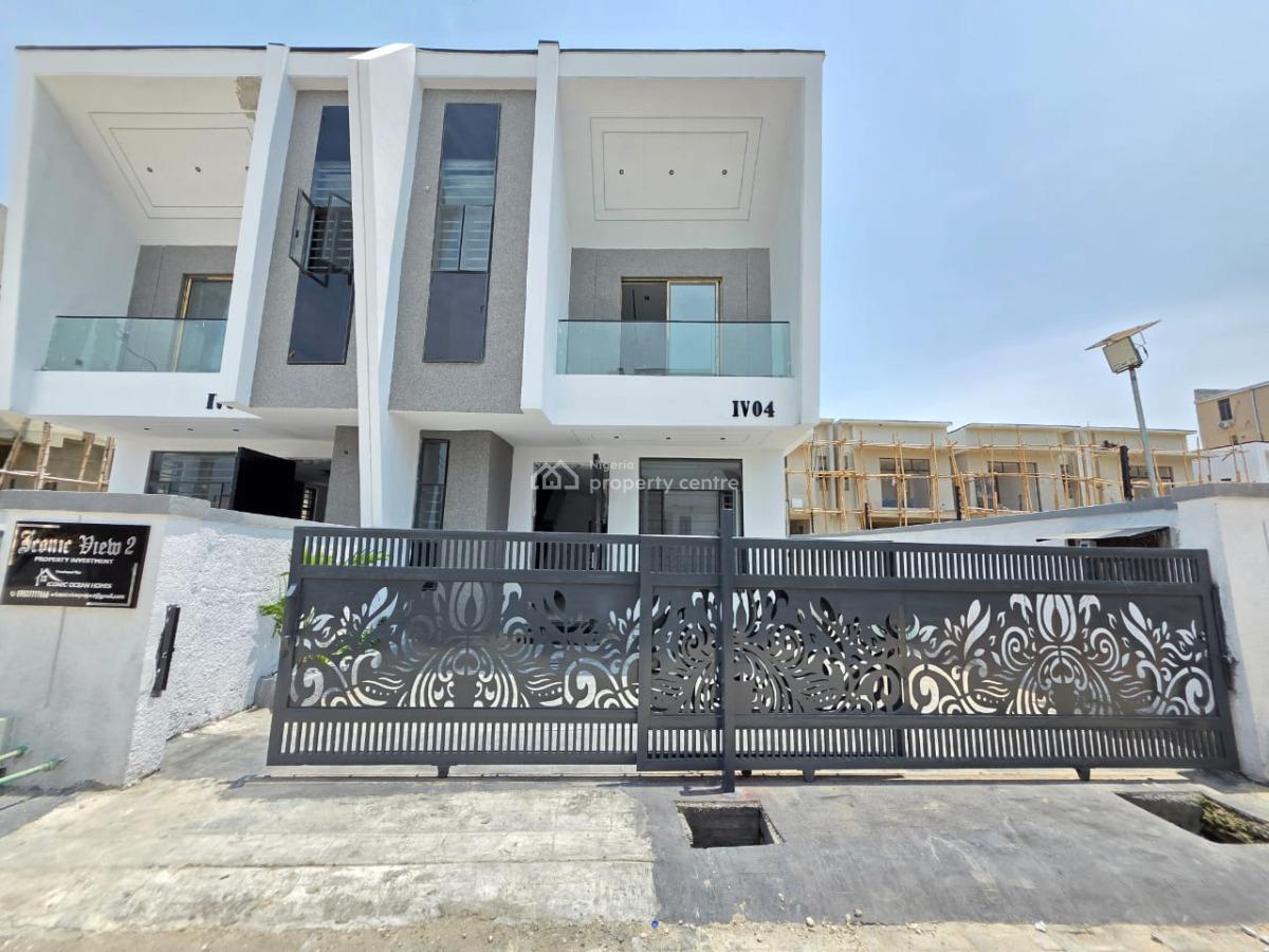 Luxury 4 Bedroom Semi Detached Duplex with Bq, Ikota, Lekki, Lagos, Semi-detached Duplex for Sale