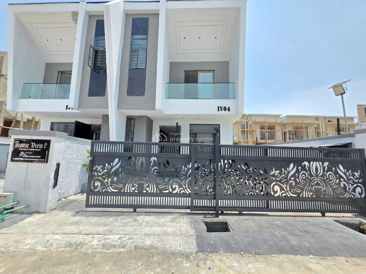 Luxury 4 Bedroom Semi Detached Duplex with Bq, Ikota, Lekki, Lagos, Semi-detached Duplex for Sale