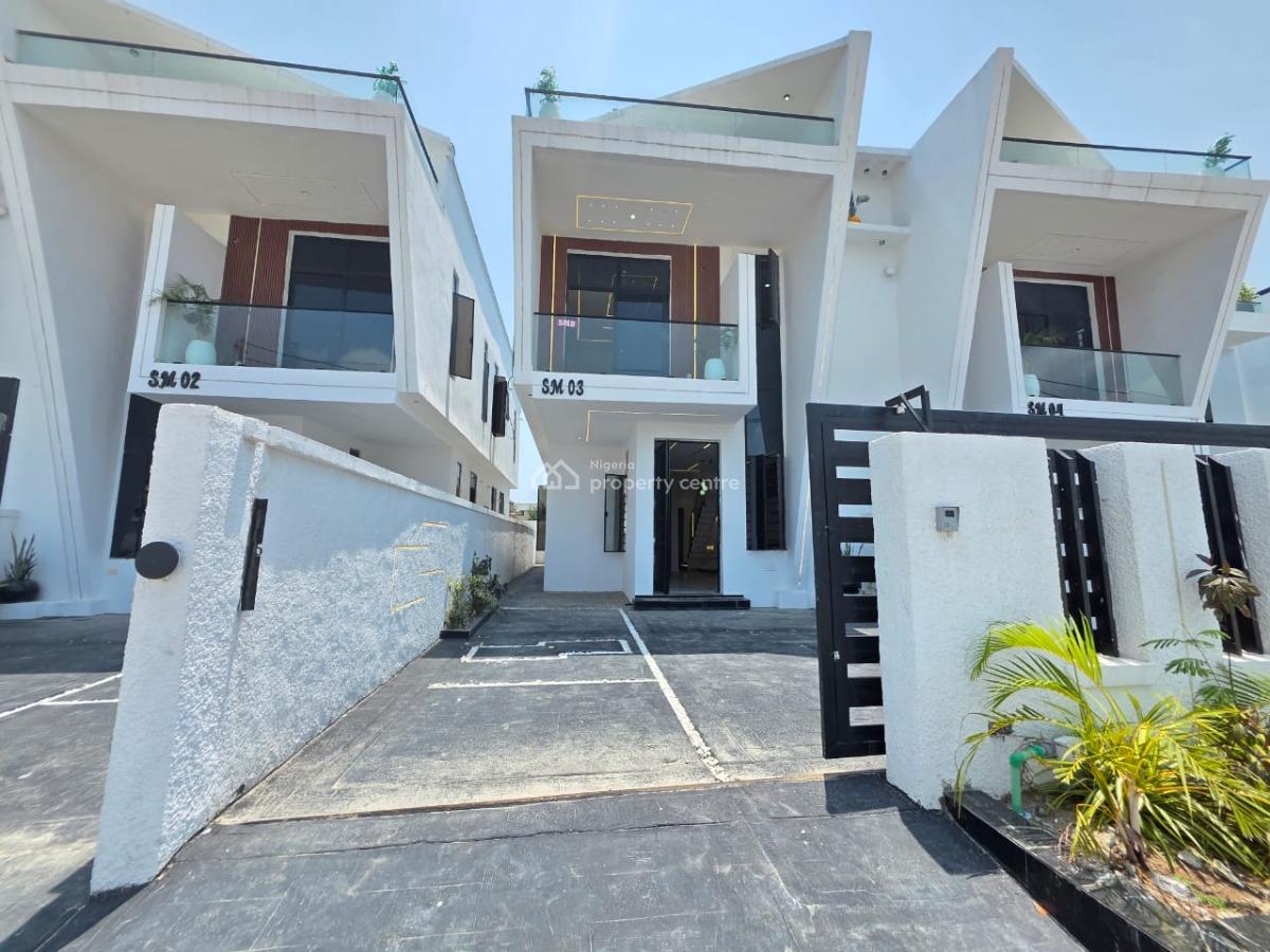 Luxury 4 Bedroom Semi Detached Duplex with Bq, Ikota, Lekki, Lagos, Semi-detached Duplex for Sale