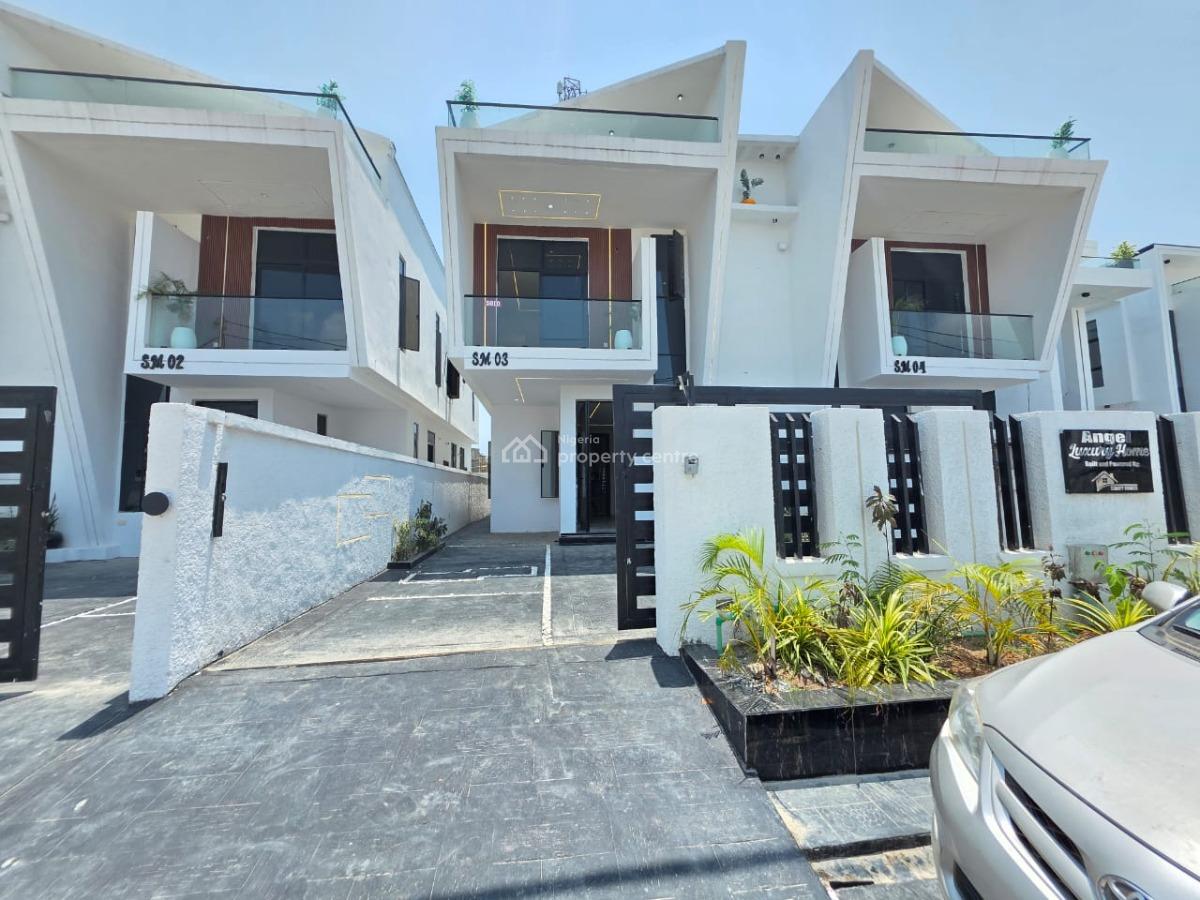 Luxury 4 Bedroom Semi Detached Duplex with Bq, Ikota, Lekki, Lagos, Semi-detached Duplex for Sale