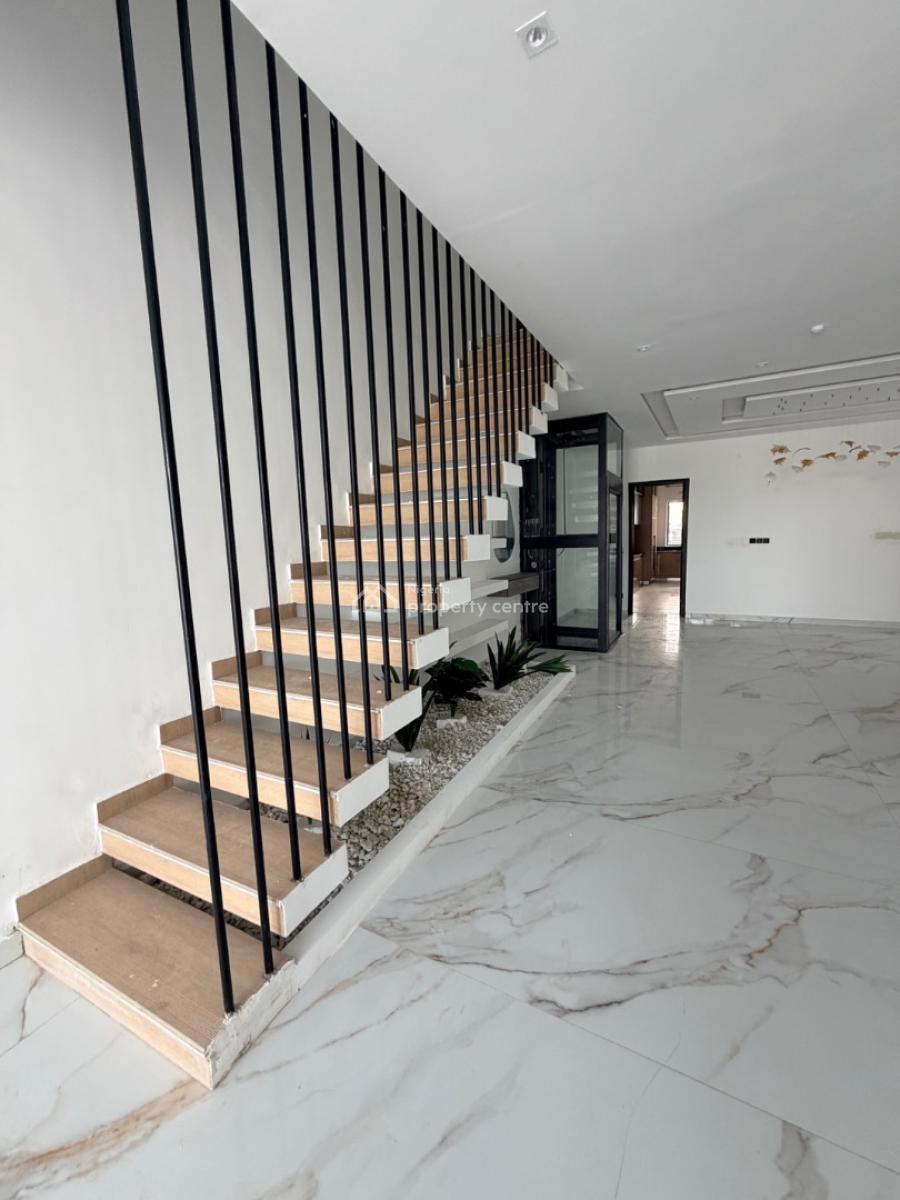 5 Bedroom Semi Detached Duplex+2 Bq, Cinema, Elevator, Rooftop Lounge, Cowrie Creek Estate, Ikate Elegushi, Lekki, Lagos, Semi-detached Duplex for Sale