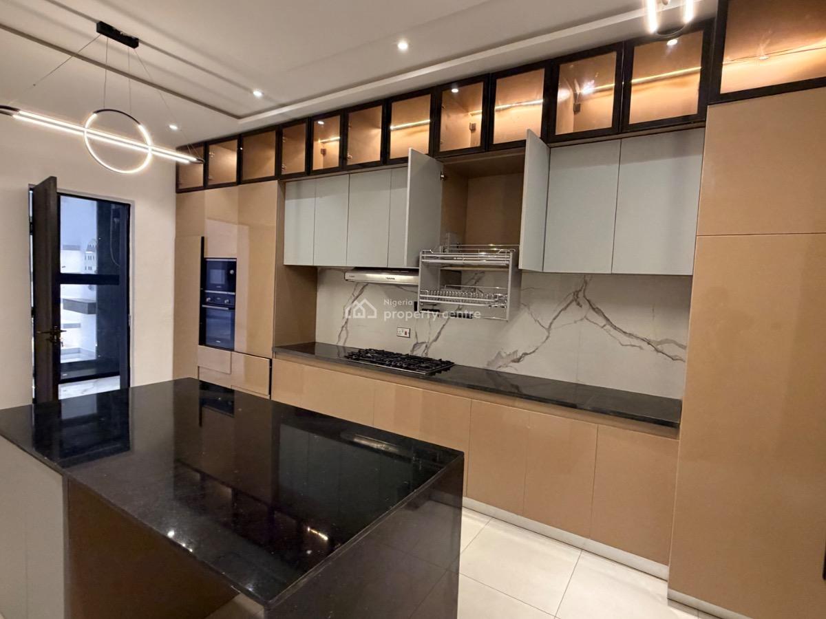 5 Bedroom Semi Detached Duplex + 2 Bq, Cinema, Elevator, Rooftop Lounge, Cowrie Creek Estate, Ikate Elegushi, Lekki, Lagos, Semi-detached Duplex for Sale