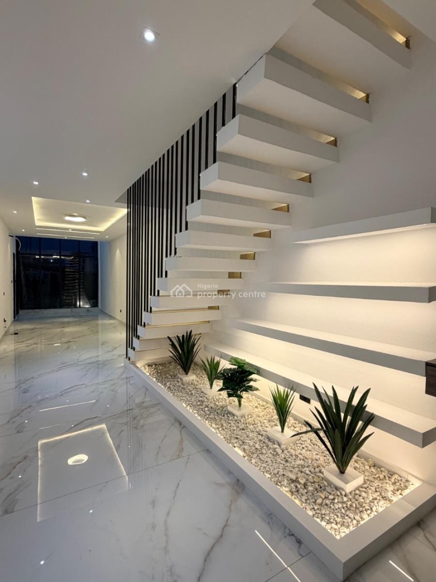 5 Bedroom Semi Detached Duplex + 2 Bq, Cinema, Elevator, Rooftop Lounge, Cowrie Creek Estate, Ikate Elegushi, Lekki, Lagos, Semi-detached Duplex for Sale