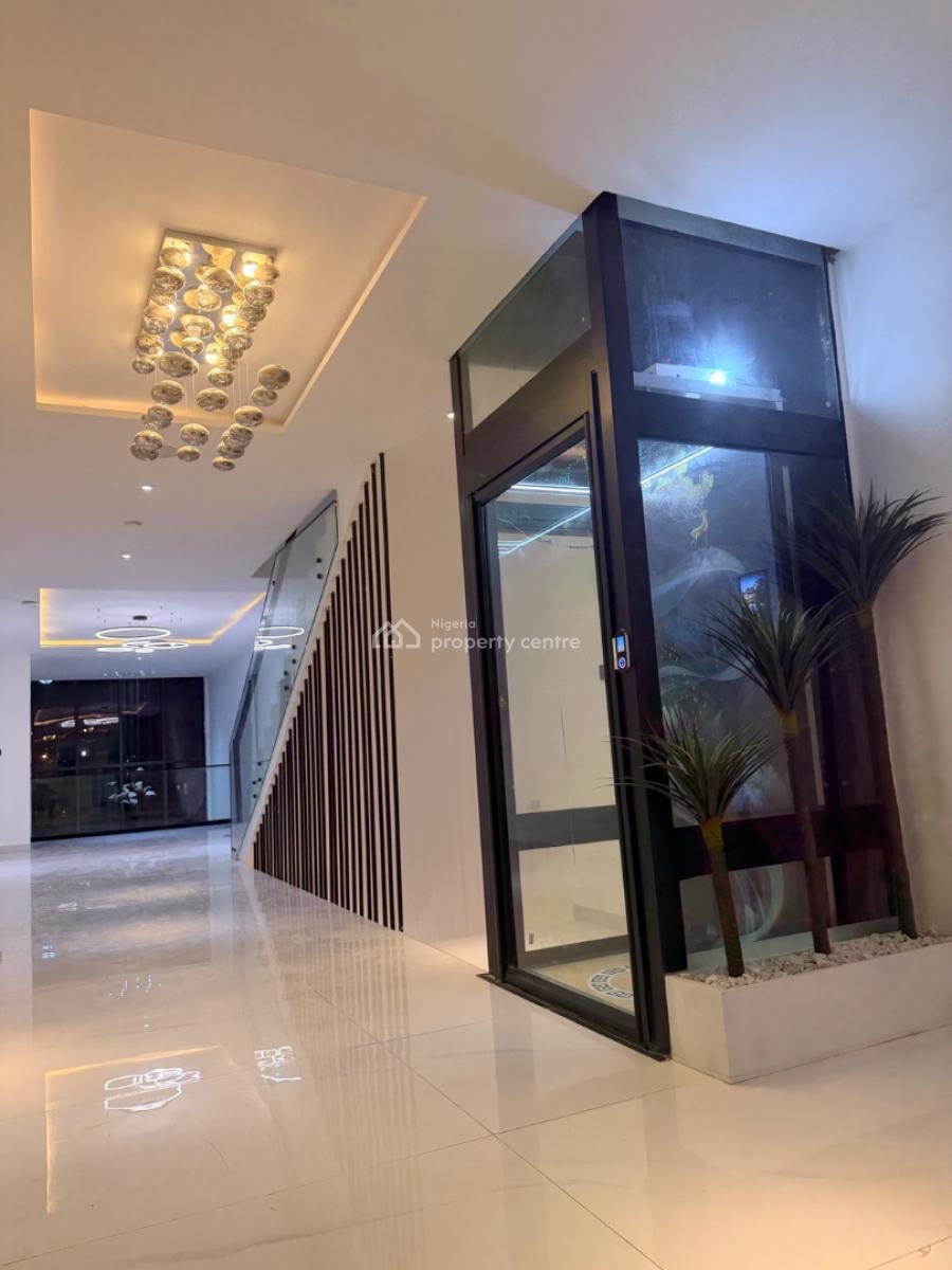 5 Bedroom Semi Detached Duplex + 2 Bq, Cinema, Elevator, Rooftop Lounge, Cowrie Creek Estate, Ikate Elegushi, Lekki, Lagos, Semi-detached Duplex for Sale