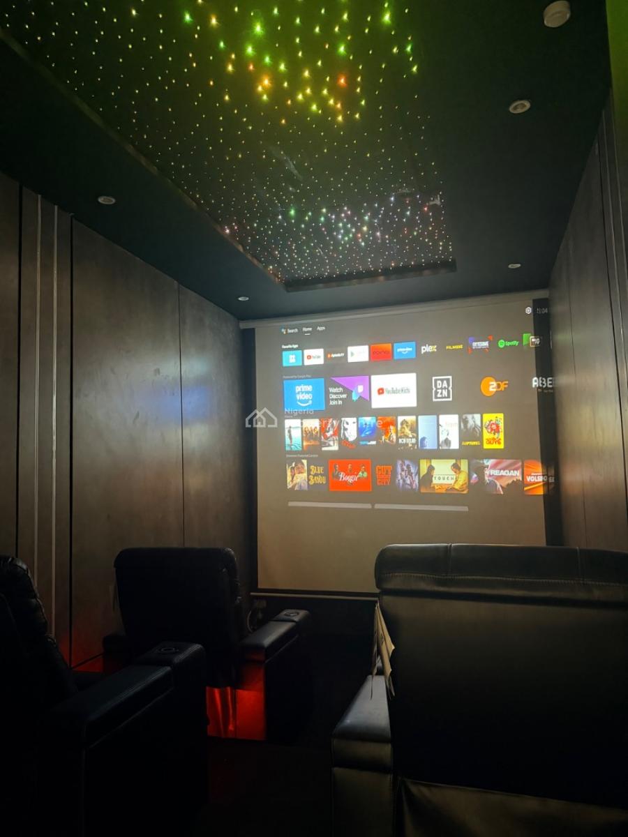 5 Bedroom Semi Detached Duplex + 2 Bq, Cinema, Elevator, Rooftop Lounge, Cowrie Creek Estate, Ikate Elegushi, Lekki, Lagos, Semi-detached Duplex for Sale