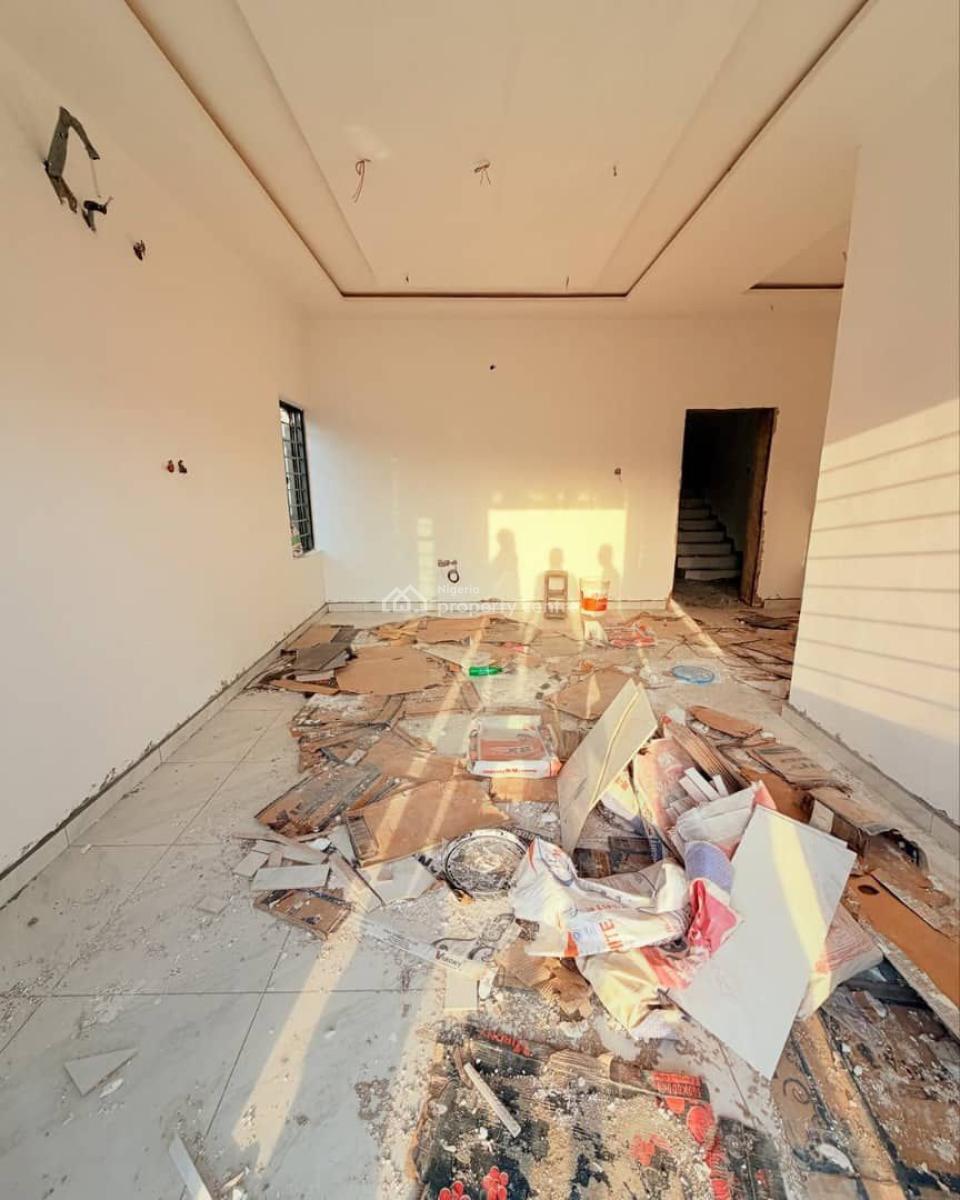 Spaciously Built 4 Bedroom Semi Detached Duplex + Bq in Serene Estate, Ogba, Ikeja, Lagos, Semi-detached Duplex for Sale