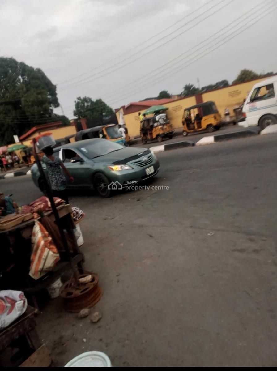 1 & Half Plot of Land (corner-piece) All Commercial Purpose (834sqm), Iju Road, Pencima Bus Stop, Agege, Lagos, Commercial Land for Sale