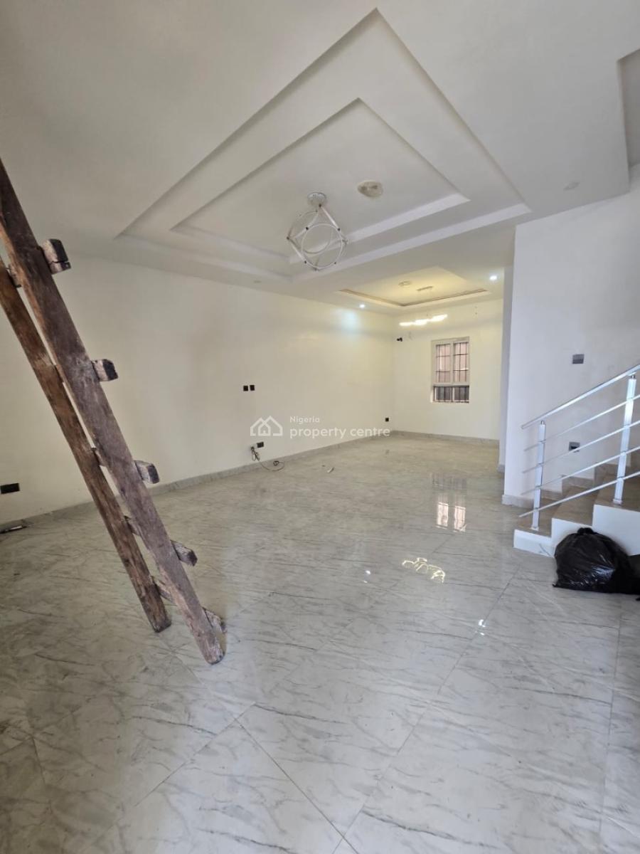 Massive 4 Bedroom Terrace Duplex in a Cool Estate, Located Inside an Estate,good Road,clean Road, Sangotedo, Ajah, Lagos, Semi-detached Duplex for Rent