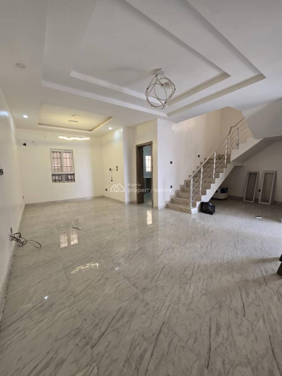 Massive 4 Bedroom Terrace Duplex in a Cool Estate, Located Inside an Estate,good Road,clean Road, Sangotedo, Ajah, Lagos, Semi-detached Duplex for Rent