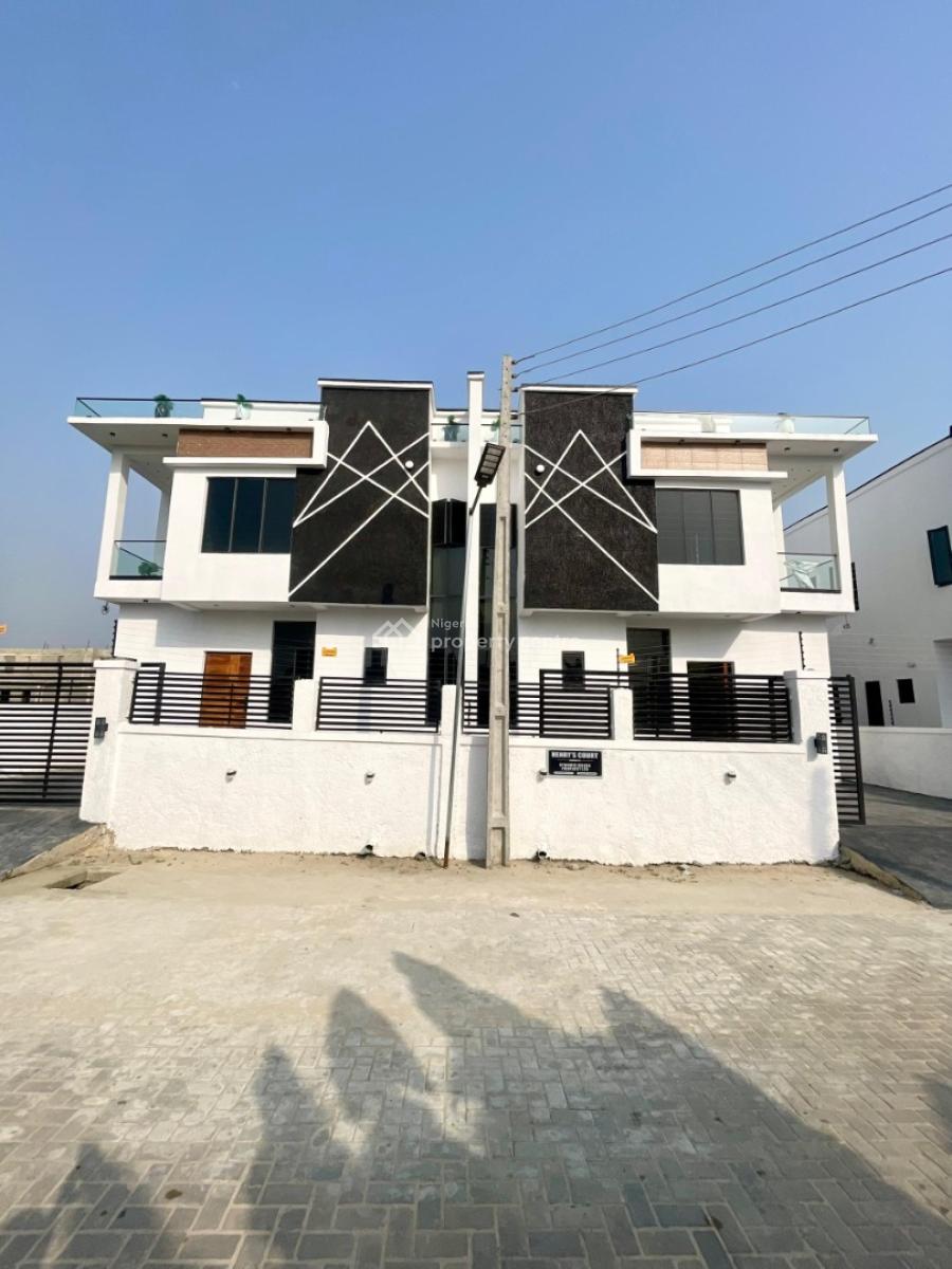 Affordable 4 Bedroom Semi Detached Duplex with, Abraham Adesanya, Ajah, Lagos, Semi-detached Duplex for Sale