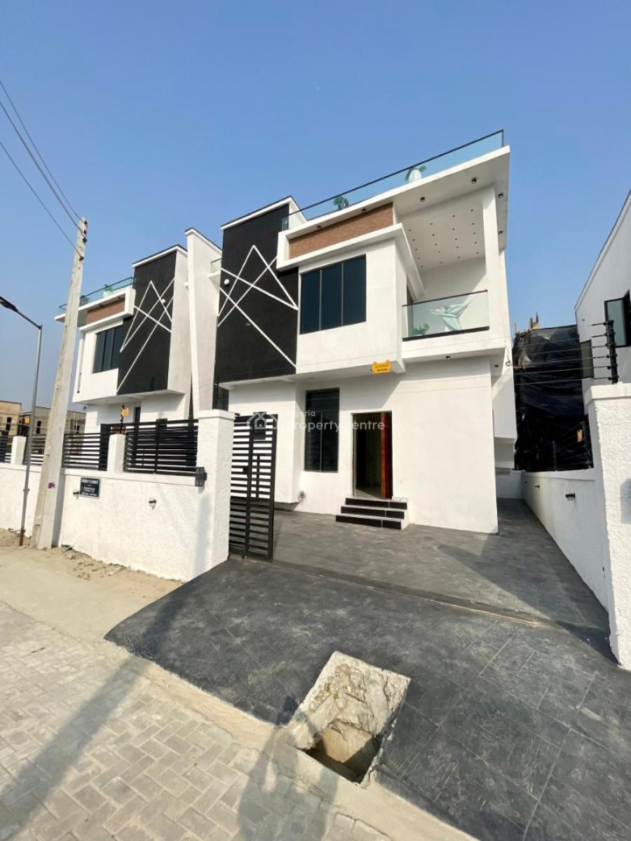 Affordable 4 Bedroom Semi Detached Duplex with, Abraham Adesanya, Ajah, Lagos, Semi-detached Duplex for Sale