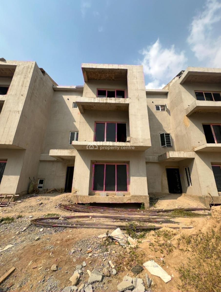 4 Bedrooms Townhouse, Basement Suite, 1 En-suite Bq, Multiple Lounge, Mabushi, Abuja, Terraced Duplex for Sale