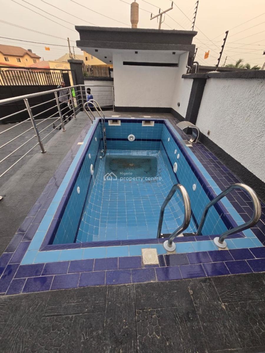 Exquisite 6 Bedroom Detached Duplex with Swimming Pool and Bq in Magod, Off Emmanuel Keshi, Gra Phase 2, Magodo, Lagos, Detached Duplex for Sale
