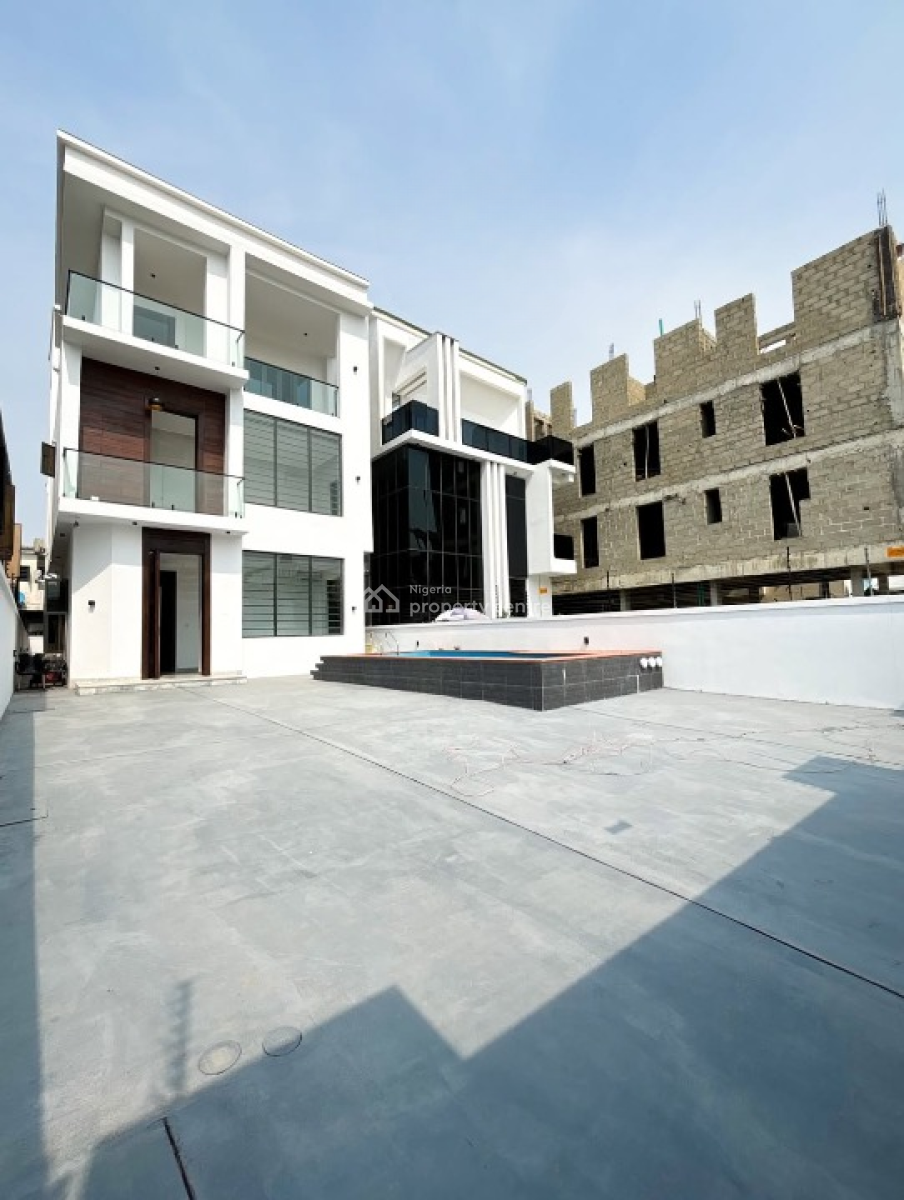 Luxury 5 Bedroom with Excellent Facilities, Chevron, Lekki, Lagos, House for Sale