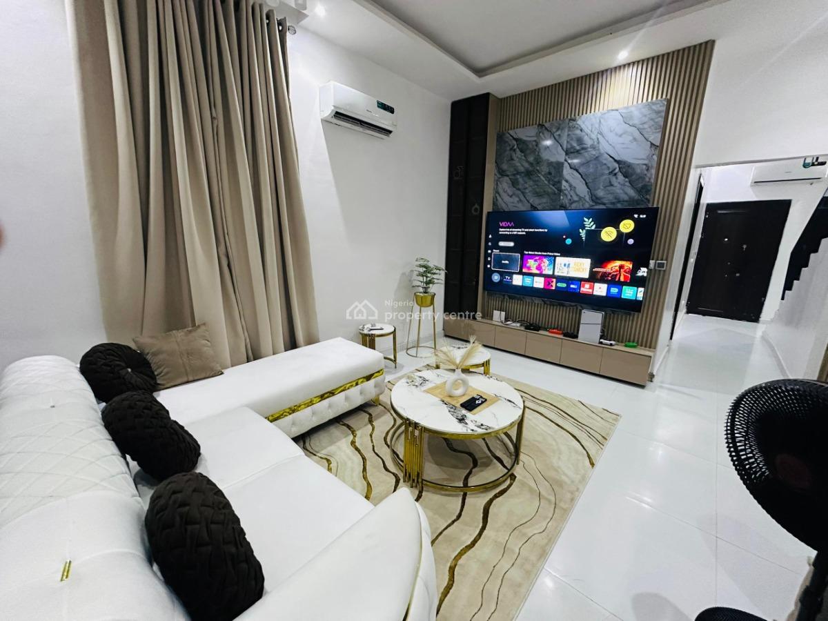 Brand New 3bedroom Self Compound with Ps5 Game, Adeniyi Jones, Ikeja, Lagos, Semi-detached Duplex Short Let
