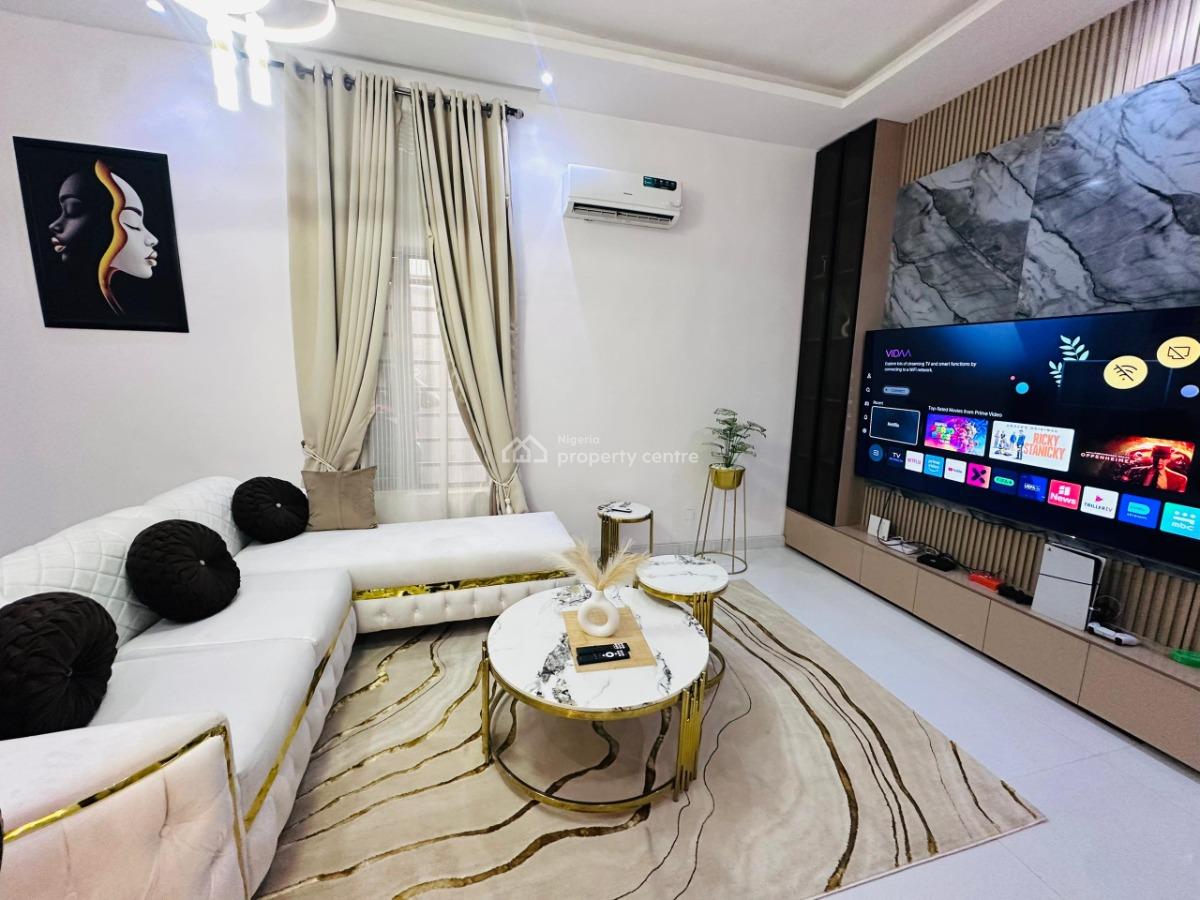 Brand New 3bedroom Self Compound with Ps5 Game, Adeniyi Jones, Ikeja, Lagos, Semi-detached Duplex Short Let