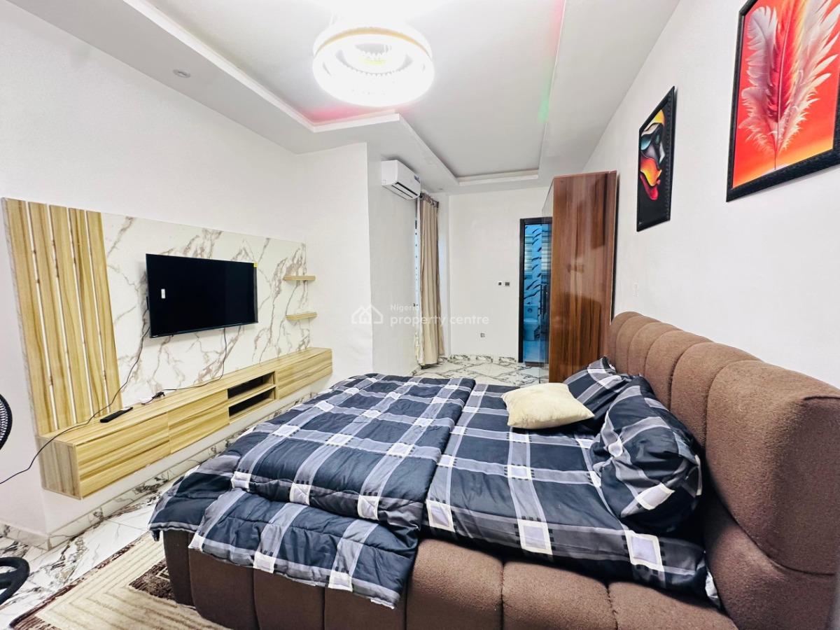 Brand New 3bedroom Self Compound with Ps5 Game, Adeniyi Jones, Ikeja, Lagos, Semi-detached Duplex Short Let