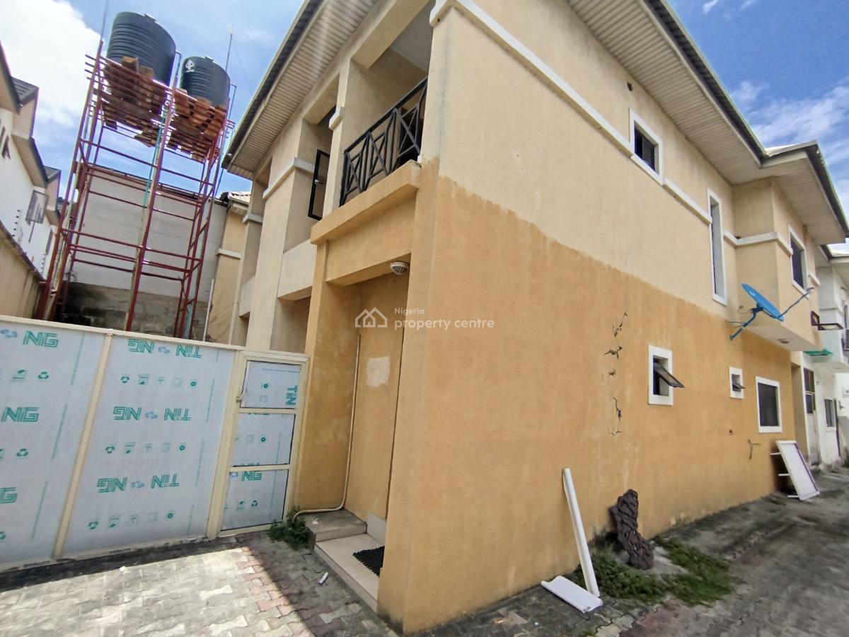 Well Maintained Commercial 3 Bedroom Semi Detached House with Bq, Fola Oshibo Street, Lekki Phase 1, Lekki, Lagos, Office Space for Rent