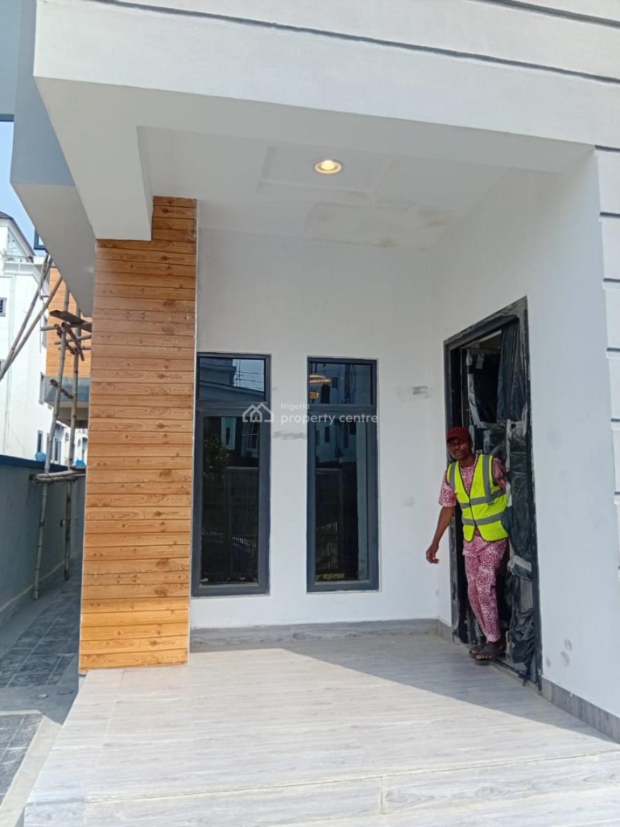 Newly Built 4 Bedroom Deatched with Amazing Fittings in a Mini Estate, Chevron Drive, Lekki, Lagos, Detached Duplex for Rent