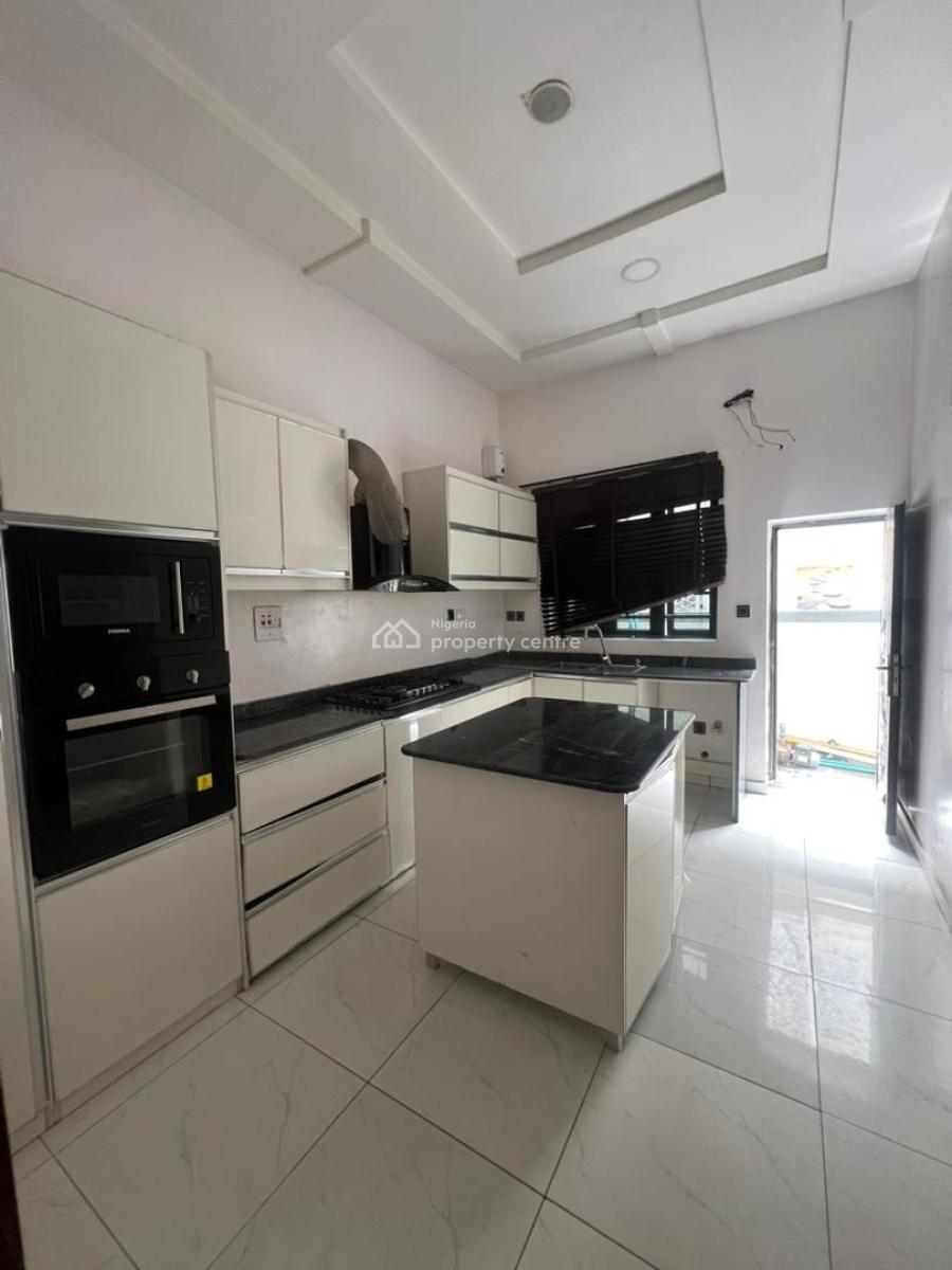 Well Maintained 4 Bedroom Semi Detached House with Bq, Canal West Estate By Shoprite Road, Osapa, Lekki, Lagos, Semi-detached Duplex for Rent