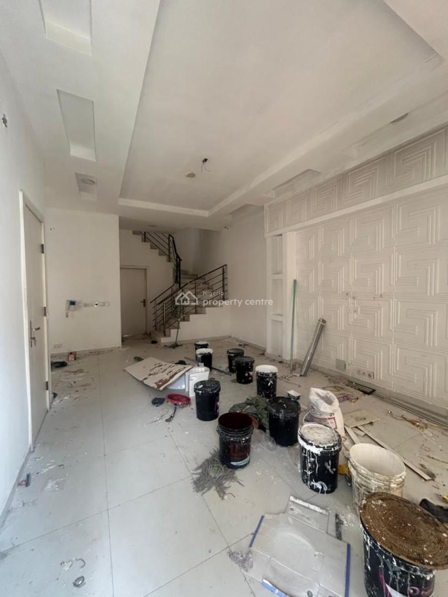 Well Maintained 4 Bedroom Semi Detached House with Bq, Canal West Estate By Shoprite Road, Osapa, Lekki, Lagos, Semi-detached Duplex for Rent