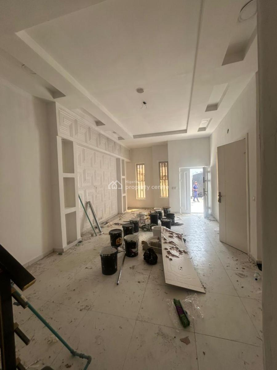 Well Maintained 4 Bedroom Semi Detached House with Bq, Canal West Estate By Shoprite Road, Osapa, Lekki, Lagos, Semi-detached Duplex for Rent