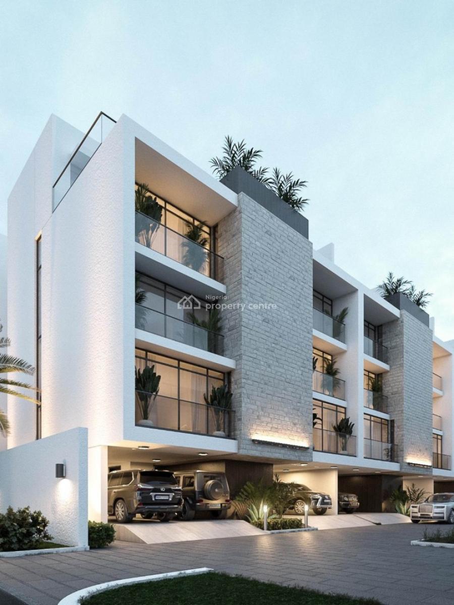 Luxury 4 Bedroom in a Secure Estate, Megamound Estate, Ikate Elegushi, Lekki, Lagos, Terraced Duplex for Sale